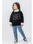 Bb Taşlı Sweatshirt Kız Çocuk 3\'lü Takım - 26K 6333 1