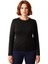 Kadın Uzun Kollu Triko Üst Bisiklet Yaka Şık Detaylı ve Rahat Kesim Kaliteli Şık Rahat Modern 2