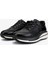 Erkek Hakiki Deri Siyah Sneakers & Spor Ayakkabı 381 22530 Erk Ayk SK25-26 Sıyah 4