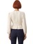 Kadın Kruvaze Bağlama Detaylı V Yaka Balon Kol Dokuma Bluz Kışlık Business Kullanım Için 4