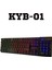 Sencrom Kyb-01 Rgb Aydınlatmalı Q Gaming Oyuncu Klavye 1