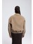 Osea Unisex Koyu Bej Bomber Ceket 5