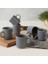 Gri Formart Kupa 8 cm 6 Adet 620 3