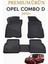 Opel Combo D 2010+ Uyumlu 3D Oto Paspas Premium 4