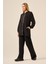 Kadın Oysho Pantolonlu Takım Siyah 31224 5