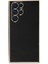 Samsung Galaxy S22 Ultra Kılıf Volet Silikon - Siyah 4