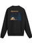 Mountain Crew Yazılı Kamp Baskılı Sweatshirt 1