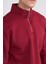 Çetinkaya Mentality 3907 3 Ip Dik Yaka Bordo Sweatshirt 3