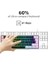 Leaven K620 Type-C Kablolu Klavye LED Rgb 61 Tuşlu Rgb Mekanik Oyuncu Işıklı Klavye Ergonomik Tasarım Bilgisayar Pc Için Gaming Keyboard Beyaz Renk Kırmızı Switch 4
