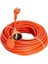 10 Metre Seyyar Uzatma Kablosu 3x1.5 mm Turuncu Kablo Cca Kablo 1