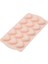 Kalp Çikolata ve Buz Kalıbı - 15 Hazneli, Pratik, Esnek Yapılı ve Çok Yönlü - Kalp Tasarımlı Buz Küpü Kalıbı (Soft Pembe) 2