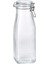 Kapaklı cam şişe, cam, 1 lt 1