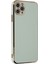 Apple iPhone 11 Pro Max Kılıf Volet Silikon - Açık Yeşil 4