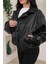 Oversize Vintage Bomber Deri Ceket 5