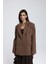 Howell Sütlü Kahve Blazer Ceket 3