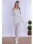 Ekru Hamile Lohusa Pijama Takımı 1