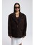Proenza Koyu Kahve Blazer Ceket 3