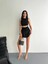 Ayrobin Şortlu Etek - Siyah 1