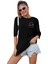 Baskılı Kadın T-Shirt - Siyah 2
