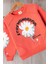Papatya Baskılı Kız Çocuk 3iplik Şardonlu Kalın Sweatshirt Tek Üst Kışlık Eşofman 1-2-3-4yaş 2