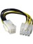 4 Pin Dişi Power 8 Pin Erkek Power Çevirici 4pin 8pin Eps Power 1