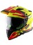 X-Cross Sarı Vizörlü Full Face Kapalı Cross Kask 1