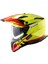 X-Cross Sarı Vizörlü Full Face Kapalı Cross Kask 2