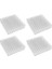4 Adet Alüminyum Isı Emici Anakart Soğutma Termal Iletken Alüminyum Blok Cpu Güç Soğutucu Bilgisayar Ana Bilgisayarları Için 3D YAZICILAR-40X40X11MM 1