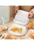 Home Airfryer Pişirme Kağıdı, Fritöz Yağlı Kağıdı, Yanmaz Kağıt 200 Adet Sıcak Hava Fritözleri Için Yağlı Kağıt,yağa ve Suya Dayanıklı Pişirme KAĞIDI(200 Adet) 3