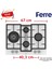 Silenart Senso Ultra Sessiz Beyaz Ankastre Set ( D064 -Sa + ED076-WFA Wok + QBL62CB ) 3