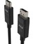 Idpd-30 Displayport To Displayport 8k (7680 x 4320) @60 Hz Kablo 2m - Siyah, Tüm Displayport Cihazlarla Uyumlu, Yüksek Yenileme Hızı,net ve Pürüzsüz Görüntü 3
