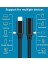 USB C Uzatma Kablosu, Type-C USB 3.2 Gen 2 (10GBPS) Erkek - Dişi Genişletici, 4K@60HZ Hızlı Şarj, Veri Aktarmak Için USB Type-C ile Uyumlu, Ses-Video Cihazlarını Şarj Etme-Siyah (5meter) 3