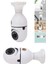 Gece Görüşlü Akıllı Dönebilen Ev Kamerası Ampül Kamera 3