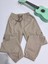 Çocuk Komando Cep Pantolon, Okul Gabardin, Kırışmaya Dayanıklı Rahat, Paça Bel Lastikli 4