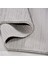 Caspe Modern Gri Polyester Makine Halısı 4