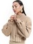 Tenby Taupe Crop Ceket-Etek Takım 7