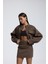 Tenby Soft Kahve Crop Ceket-Etek Takım 6