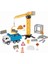By Battat - Ir Çocuk Damperli Kamyon ve Aksesuarlar Için - Pretend Toy, Signs, Beams, & More - 3 Yıl - Inşaat Vinç Oyun Seti (62 Adet), Çok Renkli (Branford Ltd. WH1273Z) 1