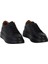 Siyah Jumbo Deri Erkek Spor Ayakkabı 43MA2557734 43MA2557734 2