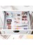 Home 12'li Dolap Içi Takı Makyaj Organizer - Çekmece Içi Düzenleyici Set Şeffaf 4