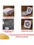 Süper Sessiz 12 W Kapaklı Düz Banyo Wc Aspiratör Fanı 100 mm Duvar Tipi Tuvalet Hava Havalandırma 3