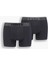 Men Siyah Erkek 2'li Boxer 37149-0629 5
