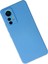 Xiaomi Mi 12 Lite Kılıf Nano Içi Kadife Silikon - Mavi 3