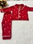 Tuembaby %100PAMUK Uzun Kollu Yıldız Baskılı Düğmeli Unisex Bebek Pijama Takımı 2
