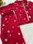 Tuembaby %100PAMUK Uzun Kollu Yıldız Baskılı Düğmeli Unisex Bebek Pijama Takımı 4