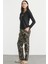 Leopar Kombinli Pijama Takım - Siyah 5