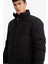 Su İtici Regular Fit Dik Yaka Fermuarlı Cepli Mont E9991AX25WN 4