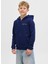Nakışlı Erkek Çocuk Mavi Sweatshırt 12284068 2