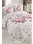 Birdy Çift Kişilik Kapitone Yatak Örtüsü Takımı - Pembe 1