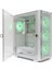 Nirsa Pro 4X120MM Argb Fanlı Beyaz Gaming Bilgisayar Kasası 2